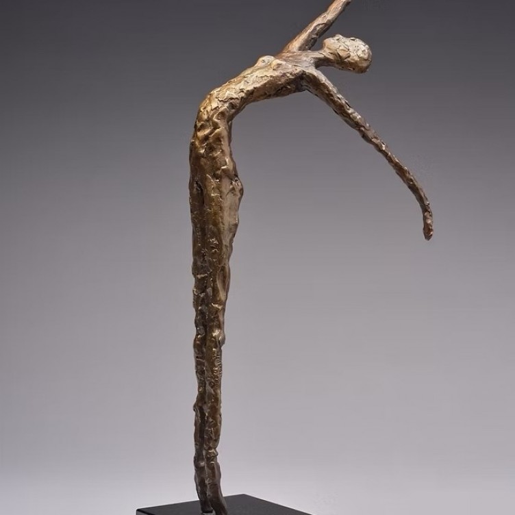 Reaching Ballerina - Abstract